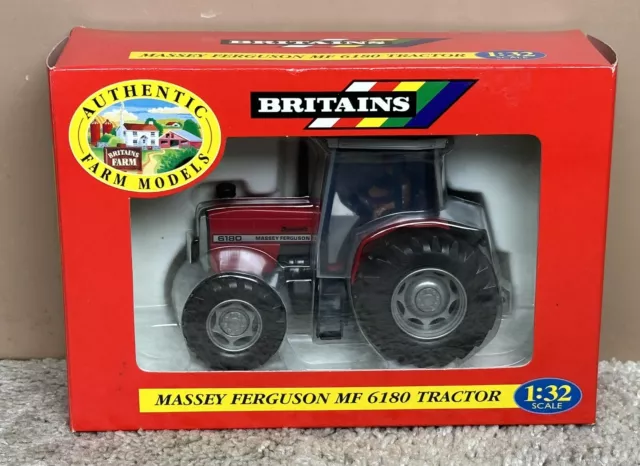 Britains Farm 9491 Massey Ferguson 6180 Tractor Boxed  1:32 Scale