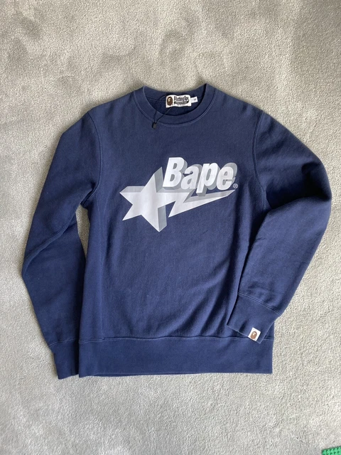 Felpa hotsell bape blu