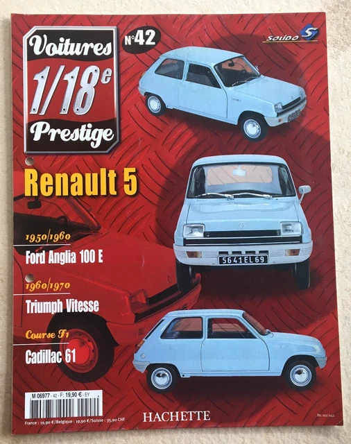 Modèle Réduit Solido 1/18 Peugeot 307 CC 2003 - Gris Métallisé - Hachette Voitures Prestige