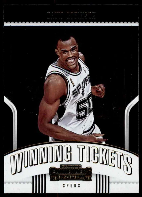 2018-19 Panini Contenders Winning Tickets David Robinson San Antonio Spurs #13
