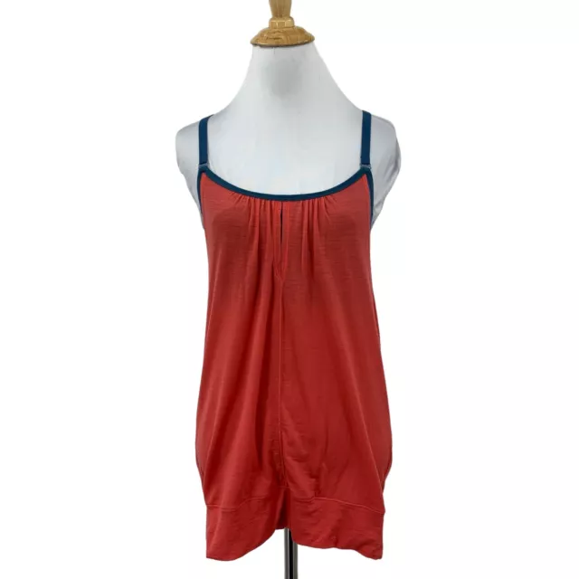 Icebreaker Merino Top Womens S Small Sports Bra Singlet GT Cool Lite Tunic Tank