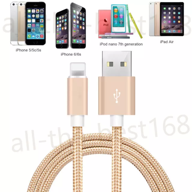 USB Ladekabel für iPhone Kabel 1M Schnellladekabel Datenkabel für iPhone/iPad