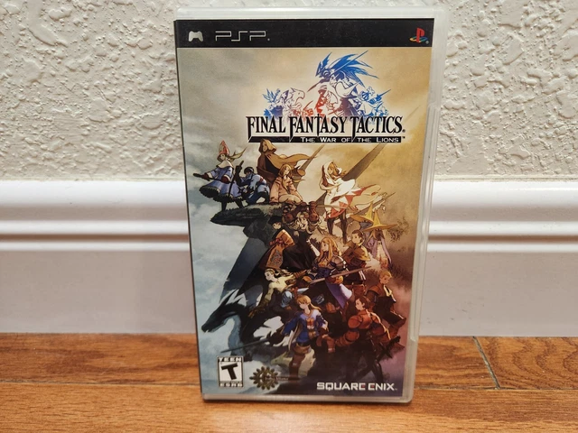 FINAL FANTASY TACTICS The War of The Lions (Sony PSP, 2007) - avec
