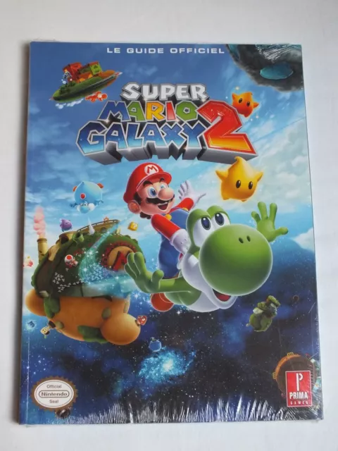 Rare GUIDE  Stratégie Officiel - SUPER MARIO GALAXY 2 - NINTENDO Wii - NEUF  VF