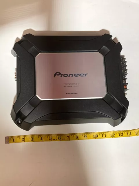  Pioneer GM-5300T 2-Channel 760-Watt Maximum Power Amplifier :  Electronics