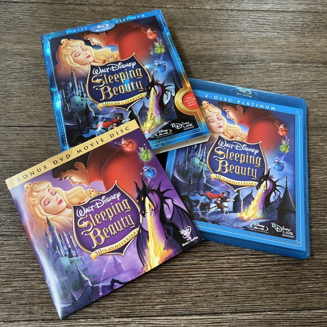 Sleeping Beauty (1959) Blu-ray + DVD + slip  Platinum Edition - 50th Anniversary