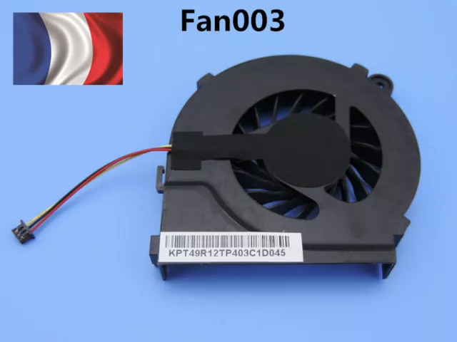 VENTILADOR HP COMPAQ G62 G42 CQ62 CQ42 055417R1S 646578-001 3 Pins FAN