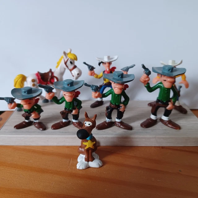 Figurines Lucky Luke Et Rantanplan - Édition Atlas 2009, état D'occasion