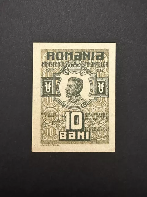 10 Bani 1917 Ferdinand Romania #2