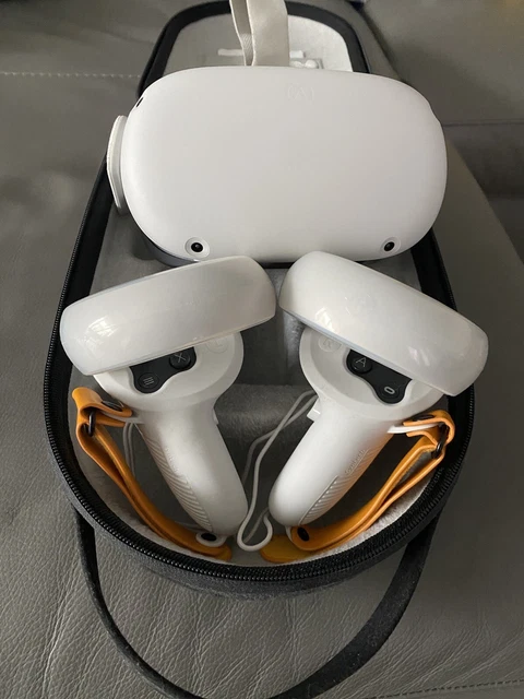 casque vr Blanc oculus Meta quest 2 128go En Très Bon État , Très Peu Servie casque vr Blanc oculus Meta quest 2 128go En Très Bon État , Très Peu Servie
