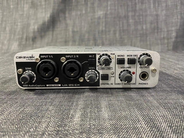 ROLAND EDIROL UA-25EX Interfaccia di acquisizione audio USB Cakewalk ...
