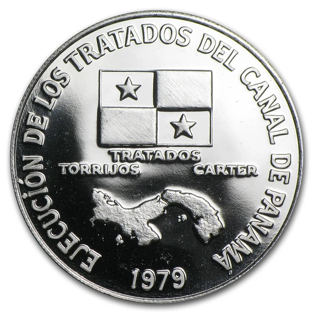 1979 Panama Platinum 200 Balboas Proof (APW .2993 oz) - SKU #82543