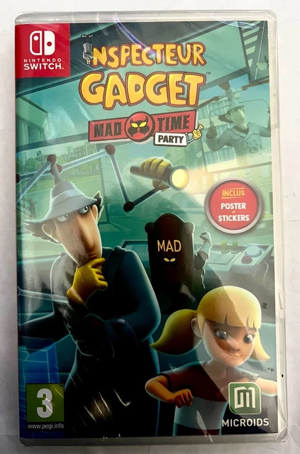 Jeu PS4 Inspecteur Gadget - Mad Time Party - Neuf Sous Blister (PEGI 3)