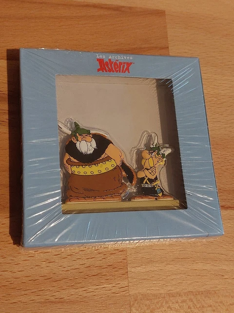 Figurine En Métal Astérix L'Odyssée - Obélix En Bédouin Avec Un Nomade - Atlas - Occasion En Parfait état