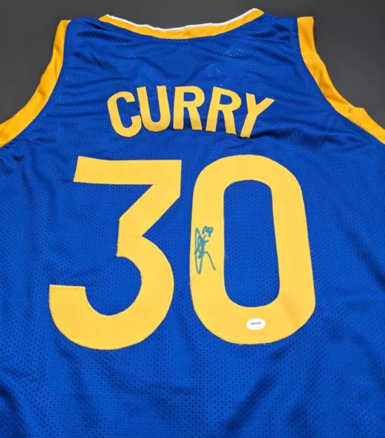 Stephen Curry Golden State Warriors Signed Autographed Jersey with COA