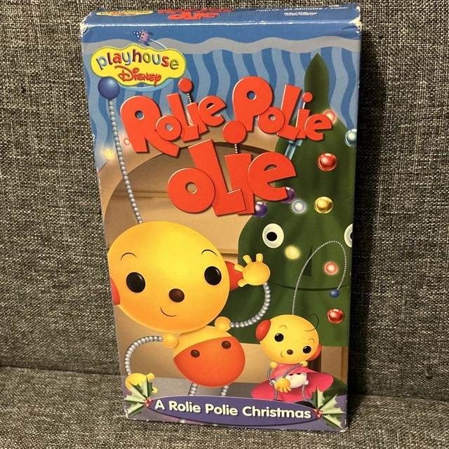 playhouse-disney-rolie-polie-olie-christmas-vhs-tape-rare-oop-special