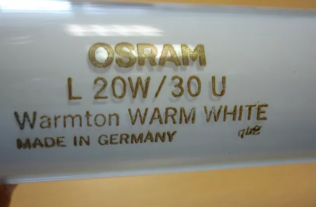 OSRAM Especial Lámpara Fluorescente Forma de U L20W / 30U Blanco T12 30cm