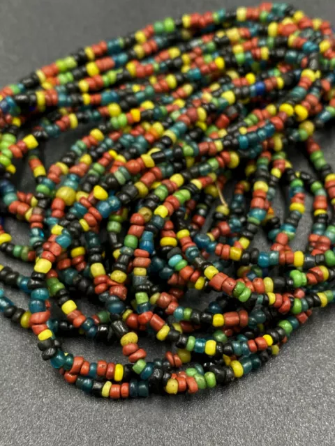 Old Ancient Antique Glass Beads From Ancient Pyu culture period  from Burma 9