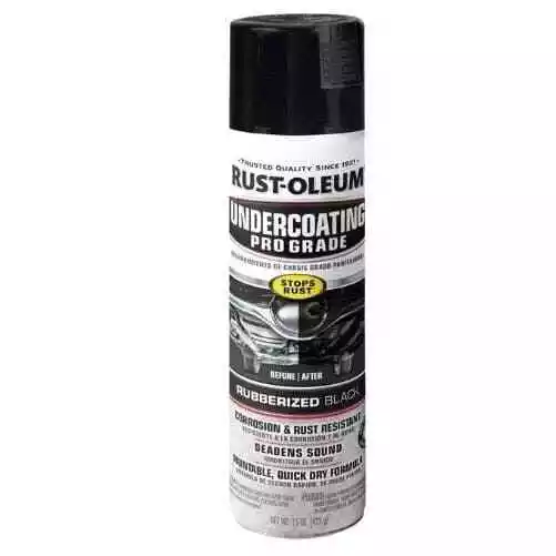 (6 CANS) Rust-Oleum Automotive Professional Rubberised Undercoating 425g Spra... 2