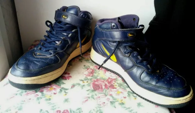 Air force 1 bleu et jaune hot sale