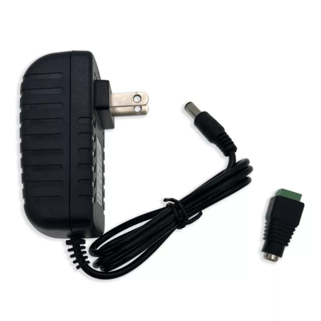 24V 1A DC Power Adapter 100V-240V AC For LED Nail Lamp, Video, Bluetooth Speaker