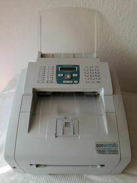 Faxgerät Sagemcom 4570 Gebraucht + noch Farbe im Toner enthalten