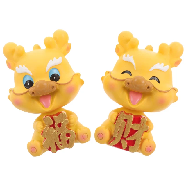 2 Pcs Décoration D'intérieur De Voiture Bureau Cadeau Tableau Bord