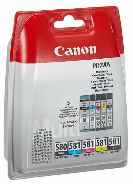 Canon Pixma 581,580, Multipack