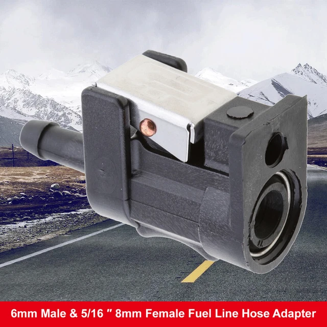 7MM FEMALE FUEL Line Hose Adapter for Yamaha Outboard Motor Boat☤6Y1