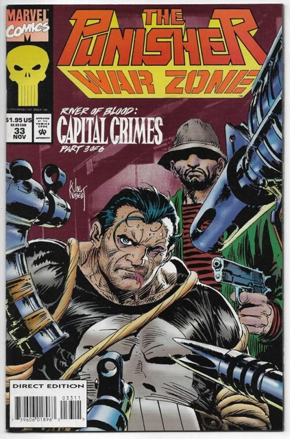 The Punisher: War Zone #33 Marvel Comics Dixon Kubert 1994 VFN