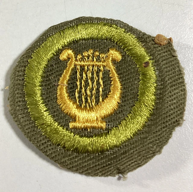 BOY SCOUTS PATCH 1960s Merit Badge Music 12.60 PicClick CA