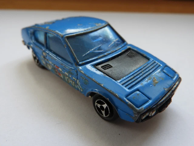 Majorette Matra Bagheera N°219 Bleu K-Way - Série 200 Or, échelle 1:60, état Neuf Sous Blister