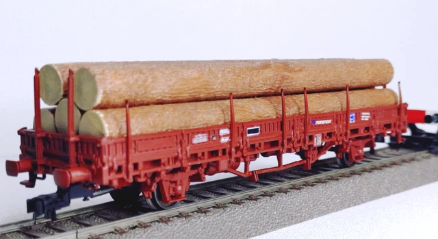 Wagon Porte-Autos Articulé SNCF Hispanauto Electrotren 6006 – Ho – Bleu (Occasion)