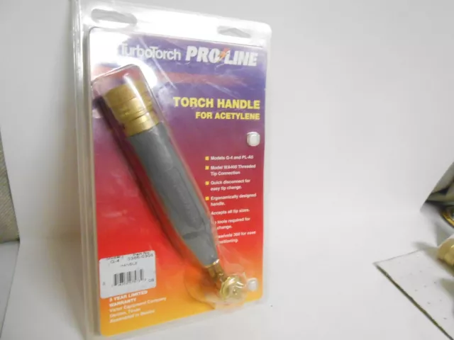 TurboTorch G-4 Torch Handle  0386-0308 Pro-Line