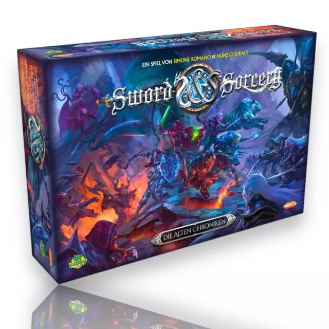 |93| Asmodee Sword & Sorcery: Die Alten Chroniken, Brettspiel Englisch Edition