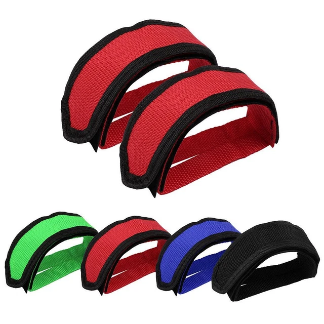 Foot Pedal Strap Orteil Sangles 2 Pièces 45x5x1cm Pédale de Vélo Pédales