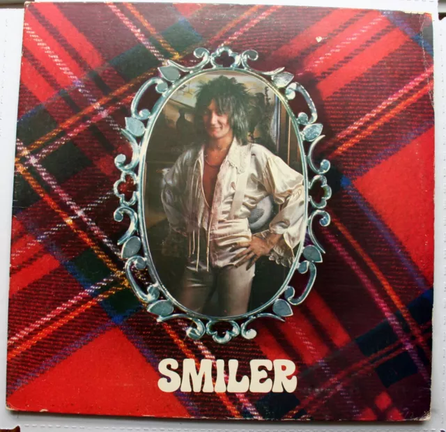 Rod Stewart Smiler Vinyl LP 12" 33RPM Record SRM-1-1017 Rod the Mod 1974