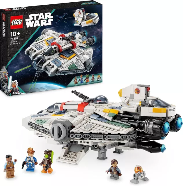 LEGO Star Wars 75357 Ghost & Phantom II PACK 10,12 OFFEN  PACK 1 FEHLT