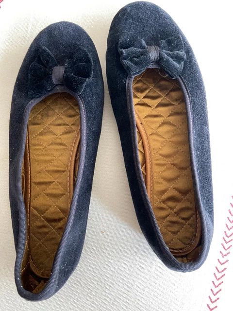 Chaussons Fourrés Plumes De Canard - Taille L - Motif étoiles Bicolores - Neuf Avec Emballage