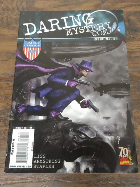 Daring Mystery Comics #1 🔥 70th Anniversary Marvel Timely Reprint 2009