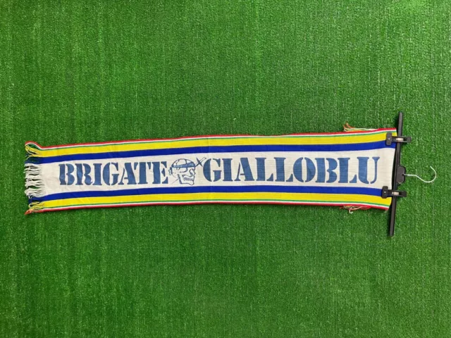 Sciarpa Ultras Scarf Bufanda Schal Echarp ULTRAS HELLAS VERONA BRIGATE GIALLOBLU