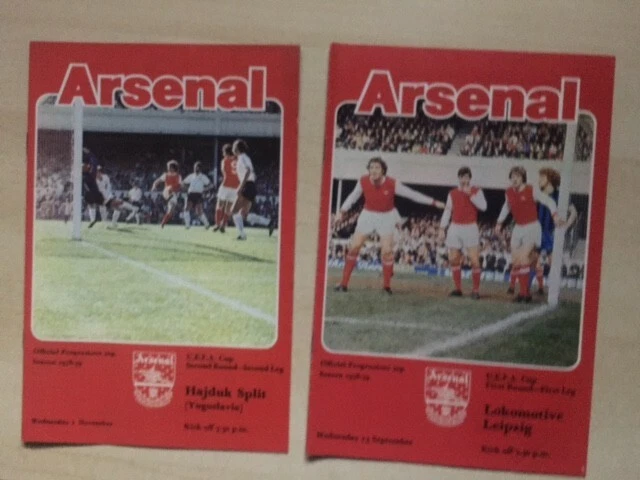JOB LOT (245) – Arsenal Football Programs £2.81 - PicClick UK