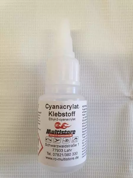 RC Multistore Superglue 20g Cyano Liquide / 040396