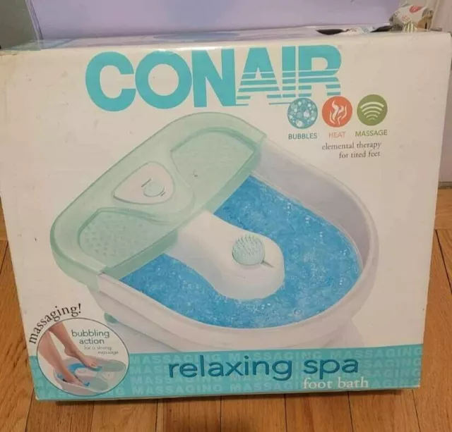 Conair Foot Spa With Massaging Bubbles And Heat