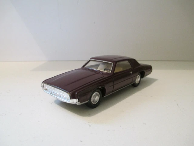 Miniature Corgi 1/43 Ford Thunderbird (ref 214) – Verte, GB, Bon état