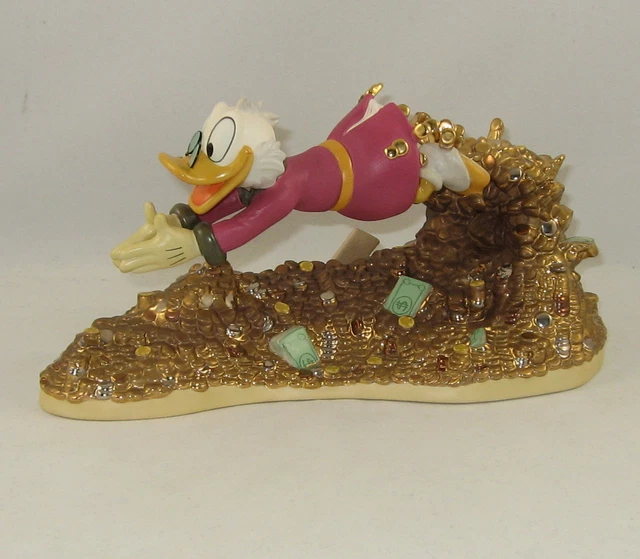 wdcc スクルージーマクダック　a pool of riches WDCC Figurine Scrooge McDuck A Pool Of Riches w/o Box | eBay
