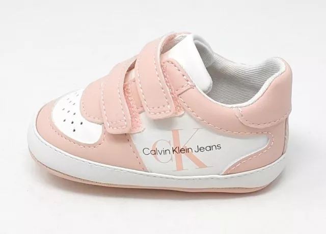 CALVIN KLEIN SCARPE da culla bianco rosa crib EUR 44 90 PicClick IT