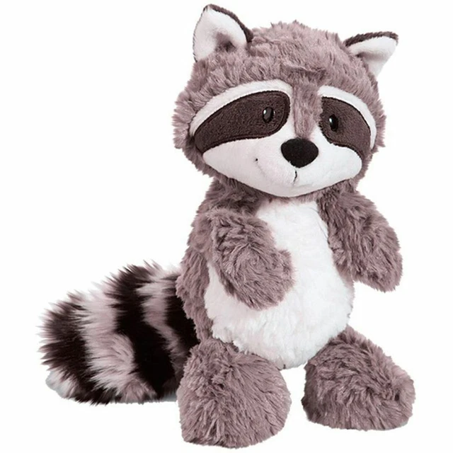 Gray Raccoon Plush Toys Cute Soft Stuffed Animals Doll Pillow Birthday Gifts UK