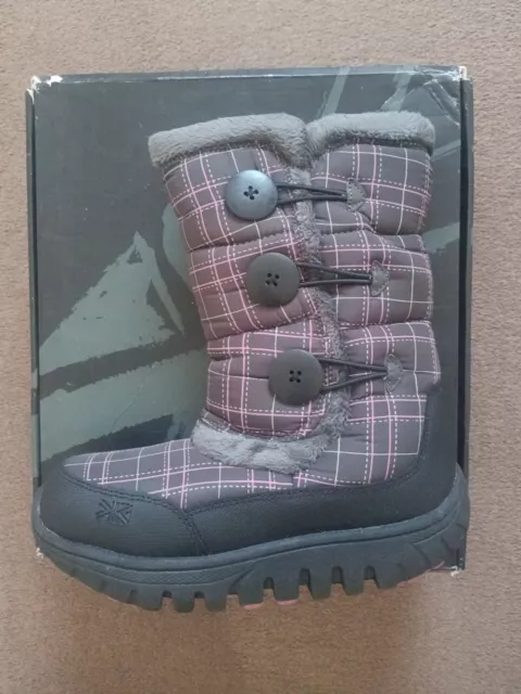 Karrimor Ladies Girls Snow Boots Size UK 4 Eu37 New In Box