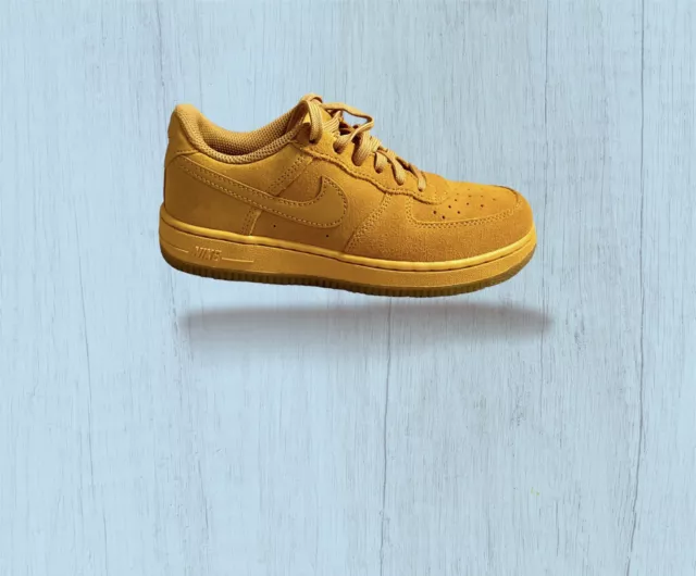 Nike+Air+Force+1+Af1+SNEAKERS+Shoes+LV+8+%28wheat%2F+Gum%29+US+12c+Bq5486-700+PK  for sale online